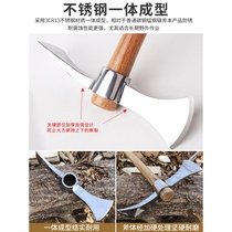 Outdoor small Hoe Farm Tools for planting vegetables and picking bamboo shoots and hoes axe household garden art weeding and digging tools for land reclamation