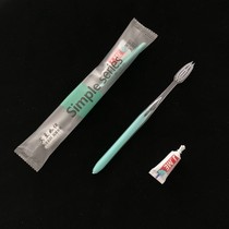 Hotel disposable toothbrush hotel toiletries homestay set home guests slippers factory direct dental seam brush