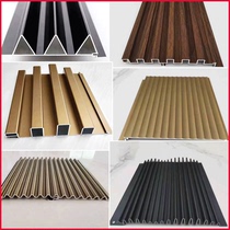 Aluminium alloy profile rugged wall wave plate wall door head decorative aluminium plate seamless splicing manufacturer customised