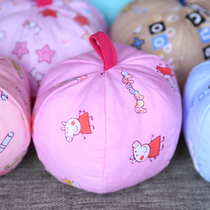 Kindergarten sandbag children play pocket stream Planet round small Pearl cotton belt rope six pieces of cloth ball toy