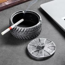 Nordic retro ashtrays Creative Home Ins personality Living room Trend Office Cement minimalist Decorative Smoke Cylinders