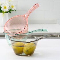 Fall without breaking water spoons kitchen Scoop Water Ladyer Household Long Handle Plastic Big Name Creativity Plus Deep Water Scoop