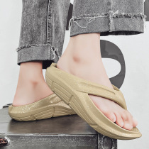 2023 Summer new mens fashion character dragged out of the beach beach to shine thick bottom and drag a hair