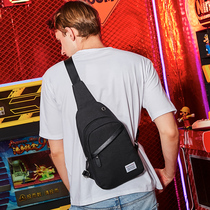 2021 New Men Ins Chest Bag Tide Han Edition Casual Single Shoulder Diagonal Satchel 100 Hitch Front Pitched Small Backpack Pocket