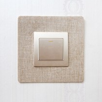Switch patch protective cover fabric non-stick household switch socket decoration anti-dirt patch switch cover dust cover