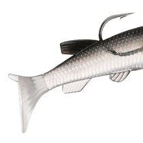 5 8cm14g Luya soft bait lead fish tatefish Mandarin fish bass bait sea fishing freshwater Luya