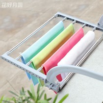 Guardrail radiator drying rack drying rack folding cold clothes outdoor drying rack window balcony multifunctional shoe rack