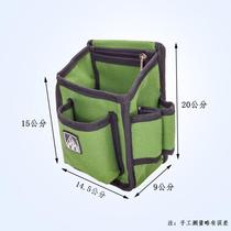 Hongrunda woodworking nail pocket nail pocket waist hip kit multifunctional thick canvas running bag put mobile phone waterproof
