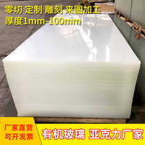 Low a price plexiglass transparent plate Acrylic light guide plate Diffusion plate Acrylic mirror