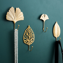 Creative porch key hook clothes rack door bedroom storage wall light luxury door wall decoration wall hanging