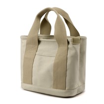 Office worker foreign air lift rice bag sundries bag canvas casual small bag simple multi-compartment pocket lunch box lunch bag