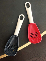 Multifunctional grinding spoon baby food supplement tools household filter colander kitchen mashing mud cooking small artifact