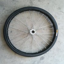 Human three tricycle 24-wheel wheel old pedal power inch car wheel modification front and rear wheel traveler 24X143