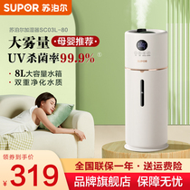 Supoir Air Humidifiers Home Bass Bedroom Pregnant Woman Baby Fragrance Great Spray Capacity Indoor Floor Style