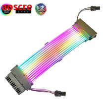 24 Pin Extension Cable Motherboard SYNC Extension Cord 5V AR