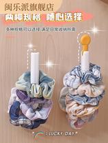 Hair hoop storage artifact hanging wall large intestine Hairband storage adhesive hook hair accessories storage rack headgear headgear wall storage rack