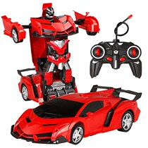 Childrens Transformers remote control car toy gesture sensor four-wheel drive racing charging 3-year-old 4-year-old boy toy car