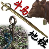 Camping outdoor fixed pile Colorful chicken essence traction bolt foot rope pile Pet parrot chicken dog universal ground plug tent