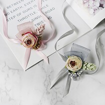 Dream bride supplies super fairy flower boy bridesmaid wrist flower accessories wedding dress shooting birthday wrist flower embellishment wedding