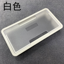Computer desktop thread cover office desktop thread box rectangular plastic wire box decoration storage cable box