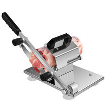 Guillotine knife lamb roll slicer household Fat Cow lever cutter frozen beef fat hot pot