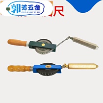 Wood handle oil dipstick Petroleum bathymeter 5m10m15m20m30m Stainless steel carbon steel belt Marine tank