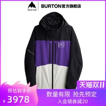 BURTON BURTON Official Men 21 22 Snow Season New AKGORE-TEX Jacket Warm and Comfortable 100011
