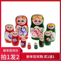  Buy one to send a Russian jacket 5 floors new version of the web Red Shake Sound Toy Swing Piece Cartoon Cute Kids Play