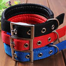 Dog ring neck ring large canine wool pooch midsize small traction rope dog collar chain sub-dog rope