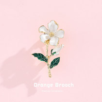 New Gardenia Brast Needle Design Brast Flower Little Luxury Superior Pin suit with badge accessories