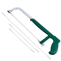Drawing saw blade Wire saw blade Metal manual saw steel wire tooth woodworking carved multi-faceted Saw Blade hacksaw frame bow 300mm