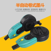 30 m automatic hand-cranked ink Bucket Manual woodworking special drawing line winding line elastic machine ink