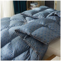 120 fluffy duvets 95 white goose down quilt cotton duvets thickened warm double winter quilt