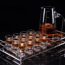 shot bullet Cup one Cup bar KTV glass wine wine drink wine cup dispenser set