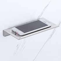 Wall bathroom tray wall bracket engineering roll paper metal table mobile phone paper accessories simple artifact