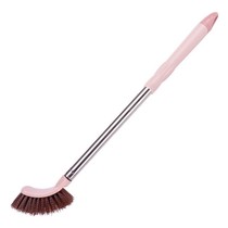 Long handle stainless steel rod toilet toilet brush no dead corner cleaning toilet brush squat toilet cleaning brush toilet brush