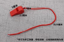 Plastic Whistles Children Toy Gift Refuelling Whistles whistles Whistle Fans Rope Games Event Whistles