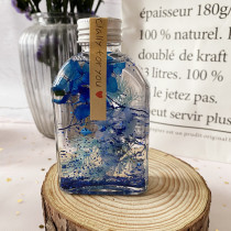 Yao Xiaoxiao Hand-made retro immortal flower floating vase Plant specimen dried flower decoration birthday holiday gift