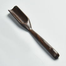 Ebony alloy teaspoon teaspoon bamboo tea shovel rosewood tea tea spoon kung fu tea set tea ceremony accessories