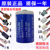 SL-750 3 6V SIZE1 2AA 3 6V lithium battery with axis pin