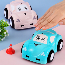 Childrens educational car induction inertia 4 return car toys 3 little boys resistant to fall 1 boy baby a girl 2 years old