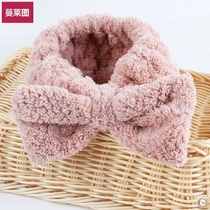 Imported hair band sports face wash mask Wash make-up bow cute female hair set Hair band headband hair band