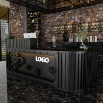 Industrial style retro home cashier Secret room script Kill bar Clothing milk tea car beauty hair corner bar