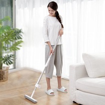 Hand-free washing household dry and wet rubber cotton head suction squeezing water mop cloth large sponge lazy mop