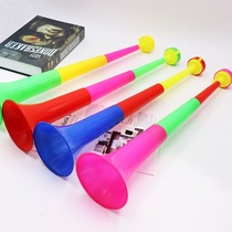 Children can blow three large telescopic horns childrens activities cheering props stalls toys baby instruments