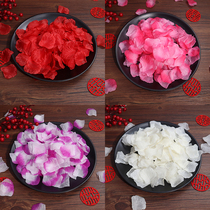 Tanabata Proposal Courtship Confession Wedding Hand Throw Petals Wedding Bed Spread Flowers Simulation Rose Petals Rose Petals