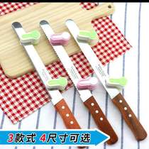 Cut tofu special knife Cake layering knife Cut birthday bread slice toast Stainless steel cutting artifact Commercial