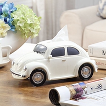 Nordic Tissue Box Home Living Room Creative Cute Paper Box Multifunction Tea Table Containing Box Remote 1113m