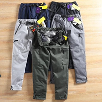 goretex all-weather windproof Waterproof warm breathable extreme cold down pants mens pants 90 goose down casual pants