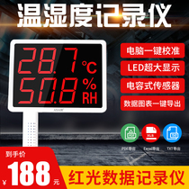 ASAIR ASAIR AS108R multi-function temperature and humidity meter data display recording instrument Wall-mounted USB communication